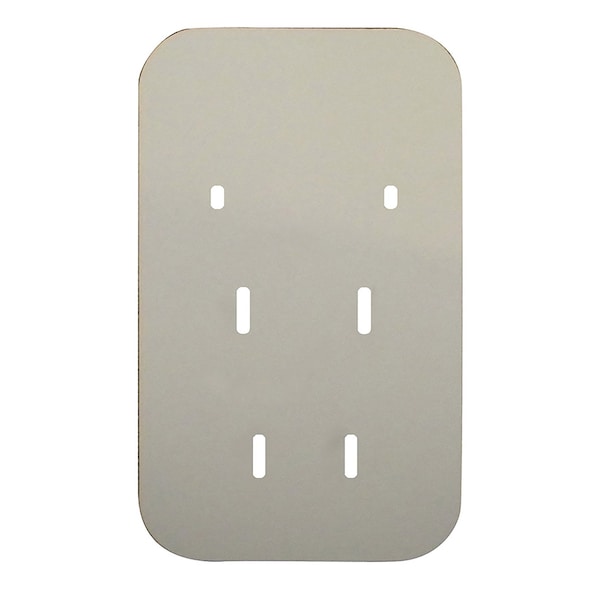 Henson Group Kutol Dispenser Wall Plate, Color Gray 9903ZPL - main